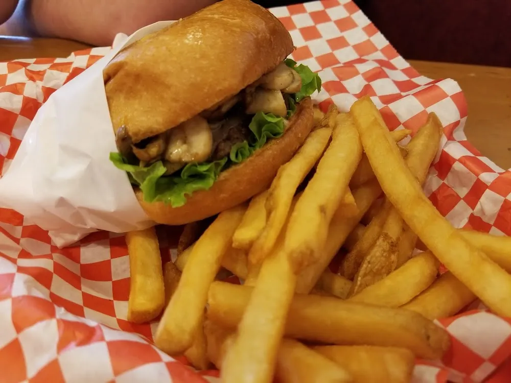 California Burger with Fries